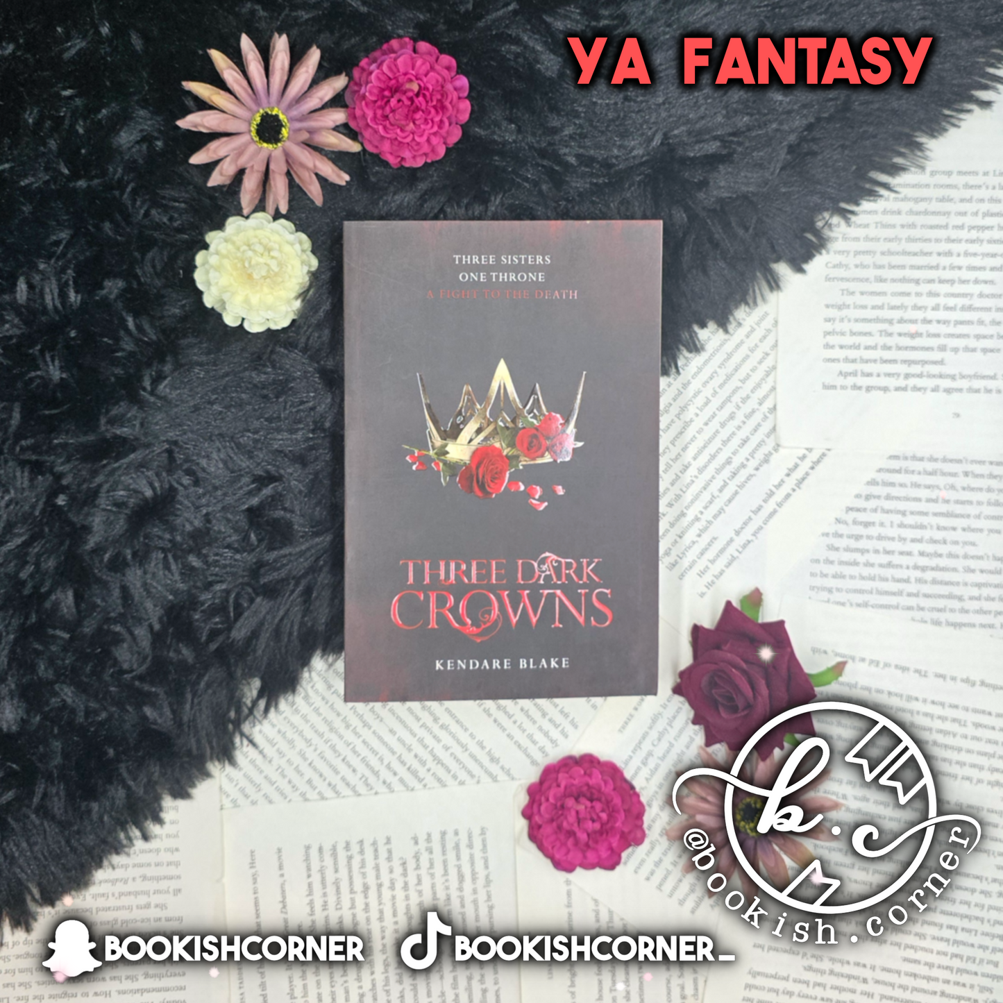 Three Dark Crowns By Kendare Blake