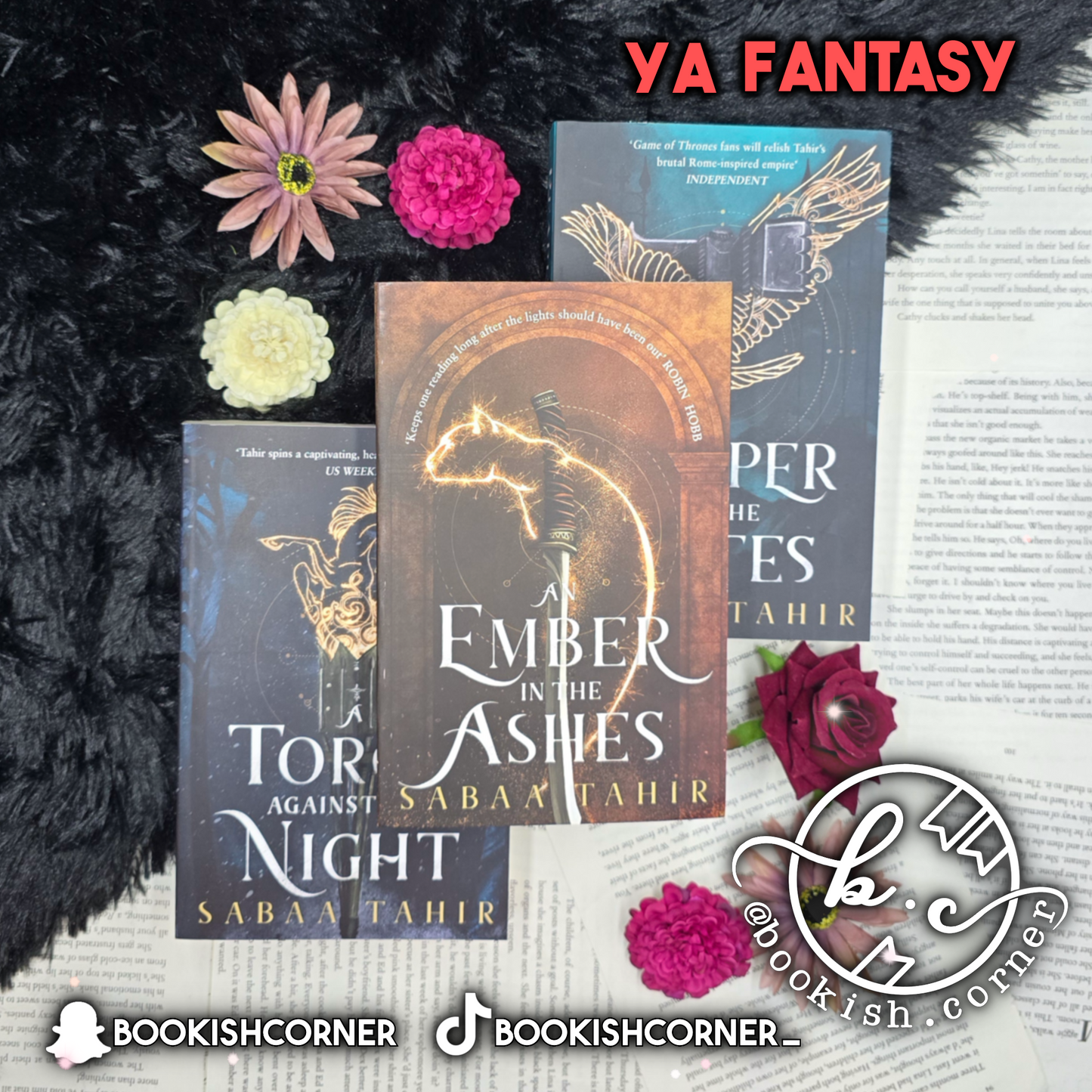 An Ember In The Ashes (set) By Sabaa Tahir