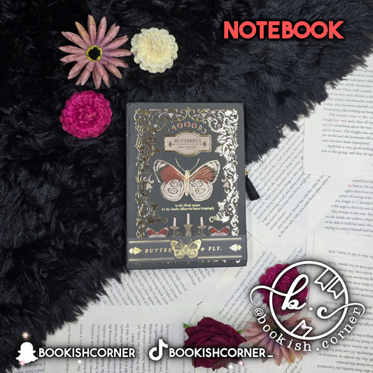 Black Butterfly Notebook