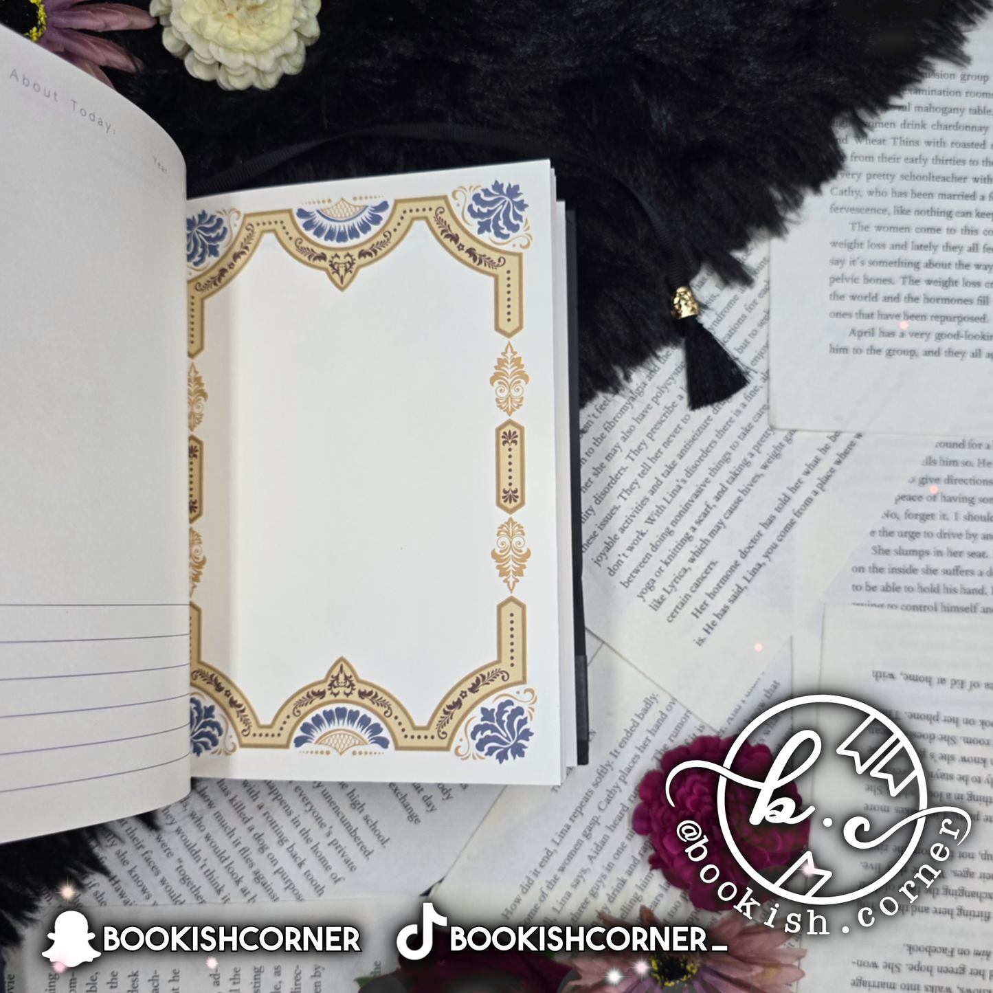 Black Butterfly Notebook