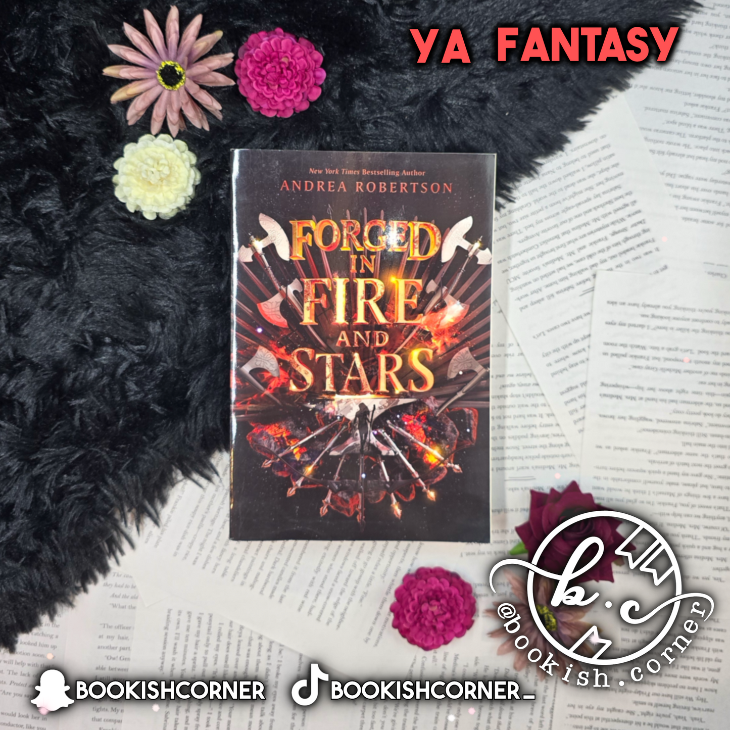 Forged in Fire and Stars By Andrea Robertson