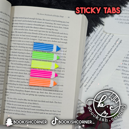 Pencil Sticky Tabs