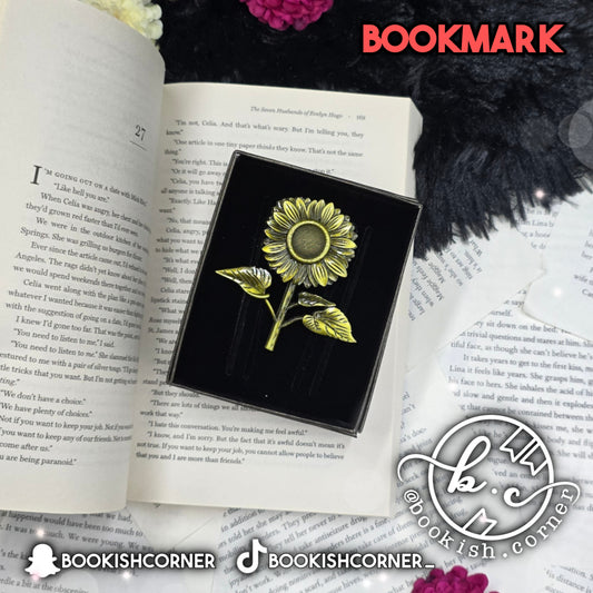 Sunflower Page-Saver Bookmark