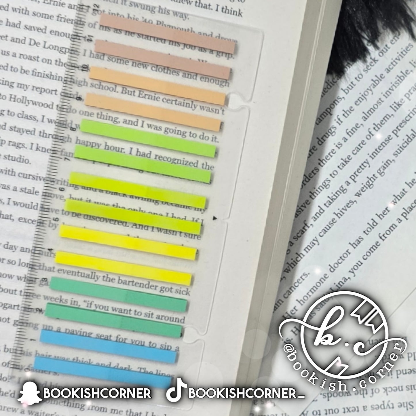 Thin Earthy Sticky Tabs (short)