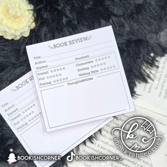 Book Review Notepad