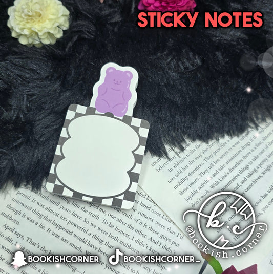 Gummy Bear Sticky Notepad