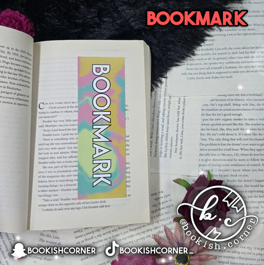 Swirly Pastels Bookmark