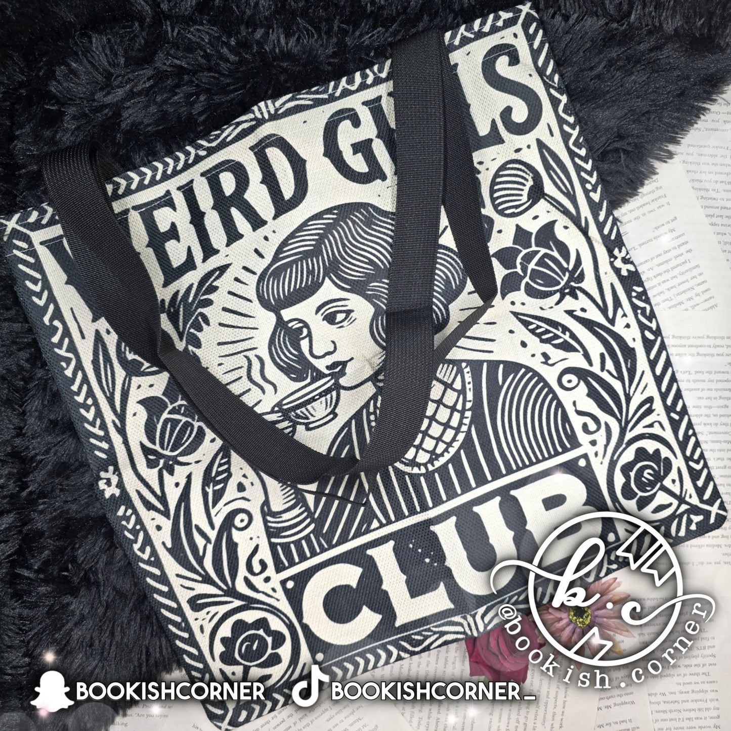 Weird Girls Club Tote Bag (B)