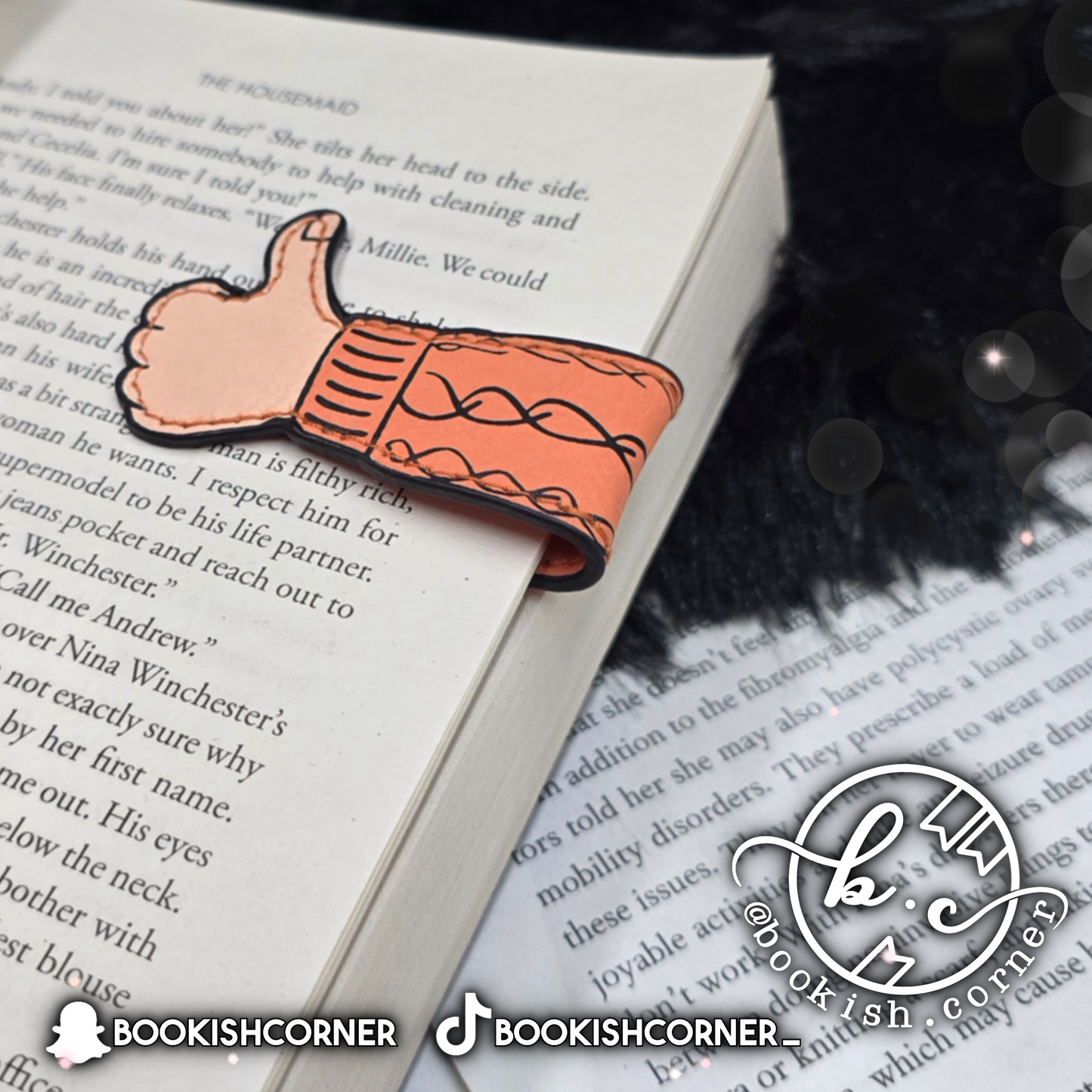 Thumbs Up Magnetic Bookmark