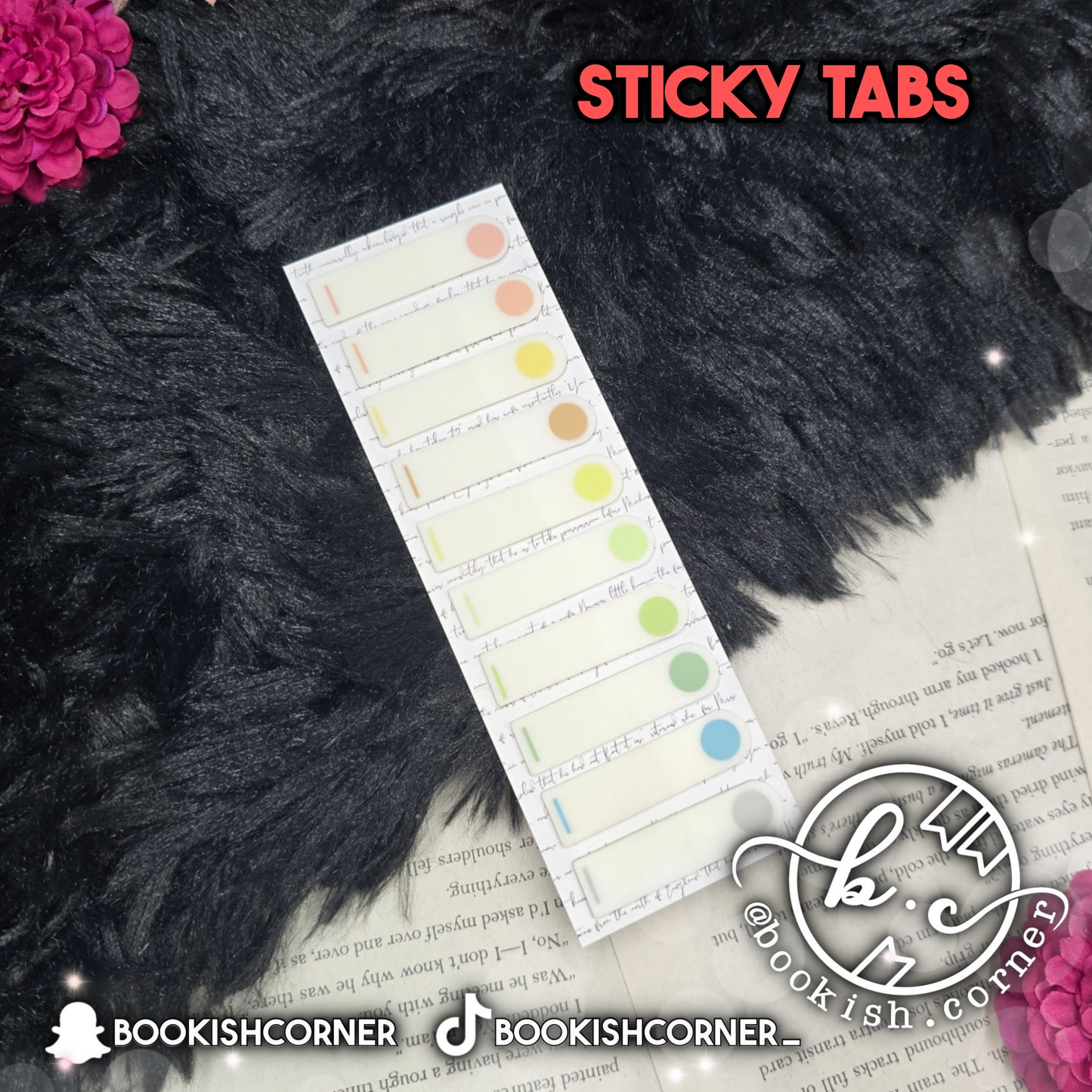 Pastel Dots Sticky Tabs