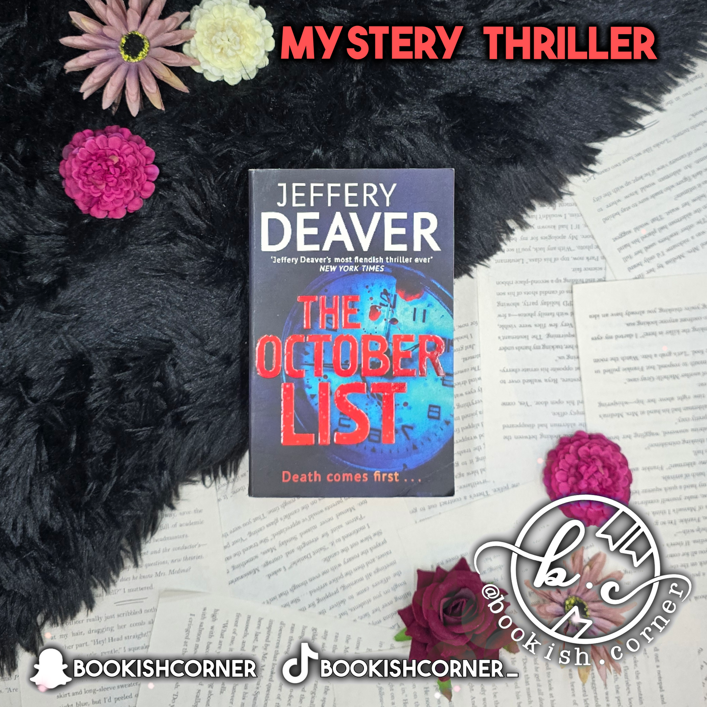 The October List By Jeffery Deaver