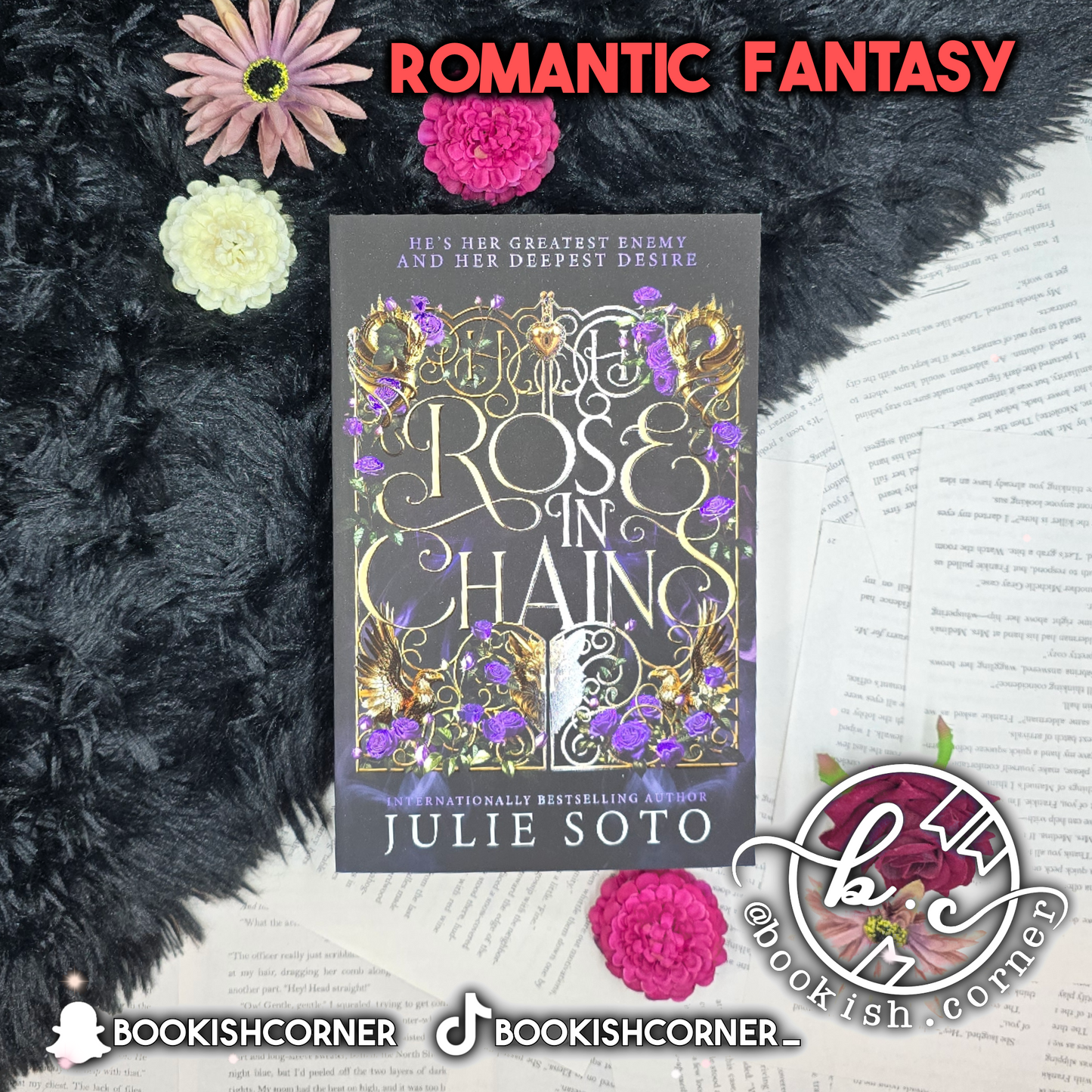 Rose in Chains By Julie Soto