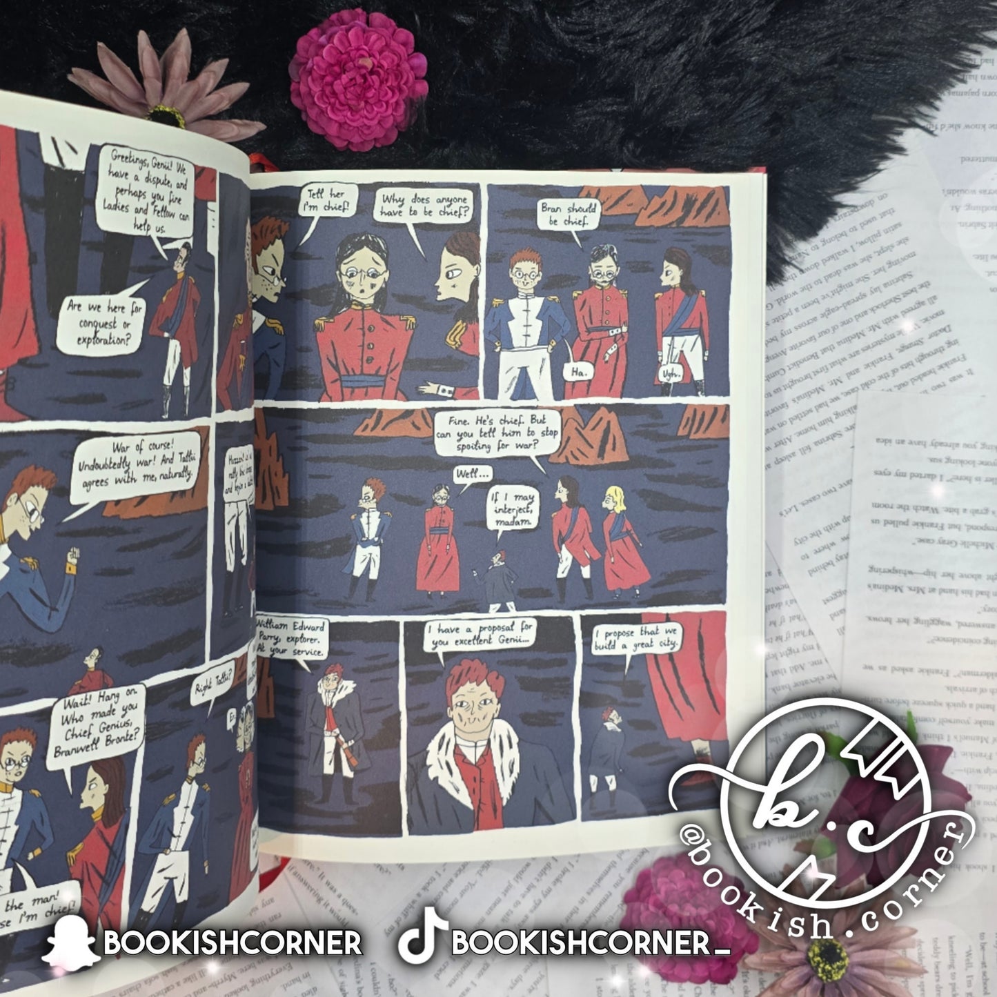 Glass Town By Isabel Greenberg