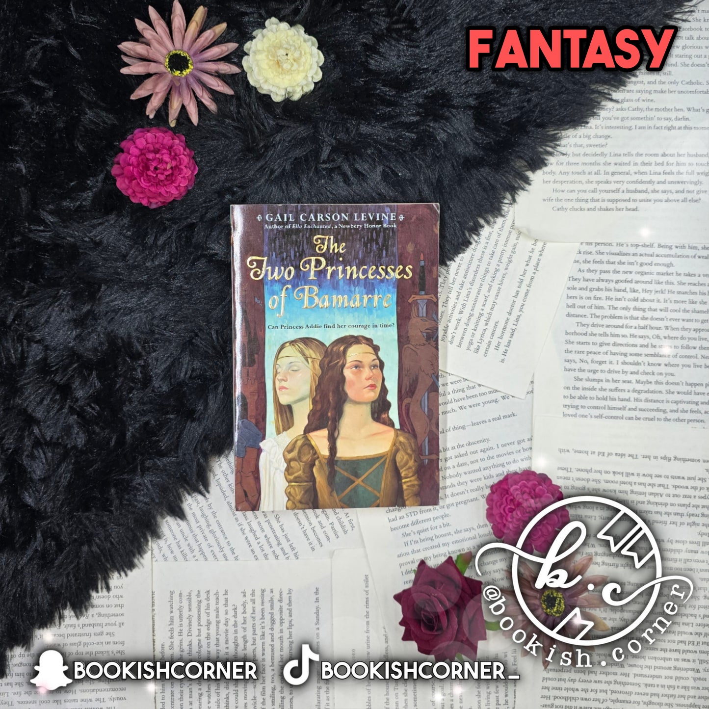 The Two Princesses Of Bamarre By Gail Carson Levine