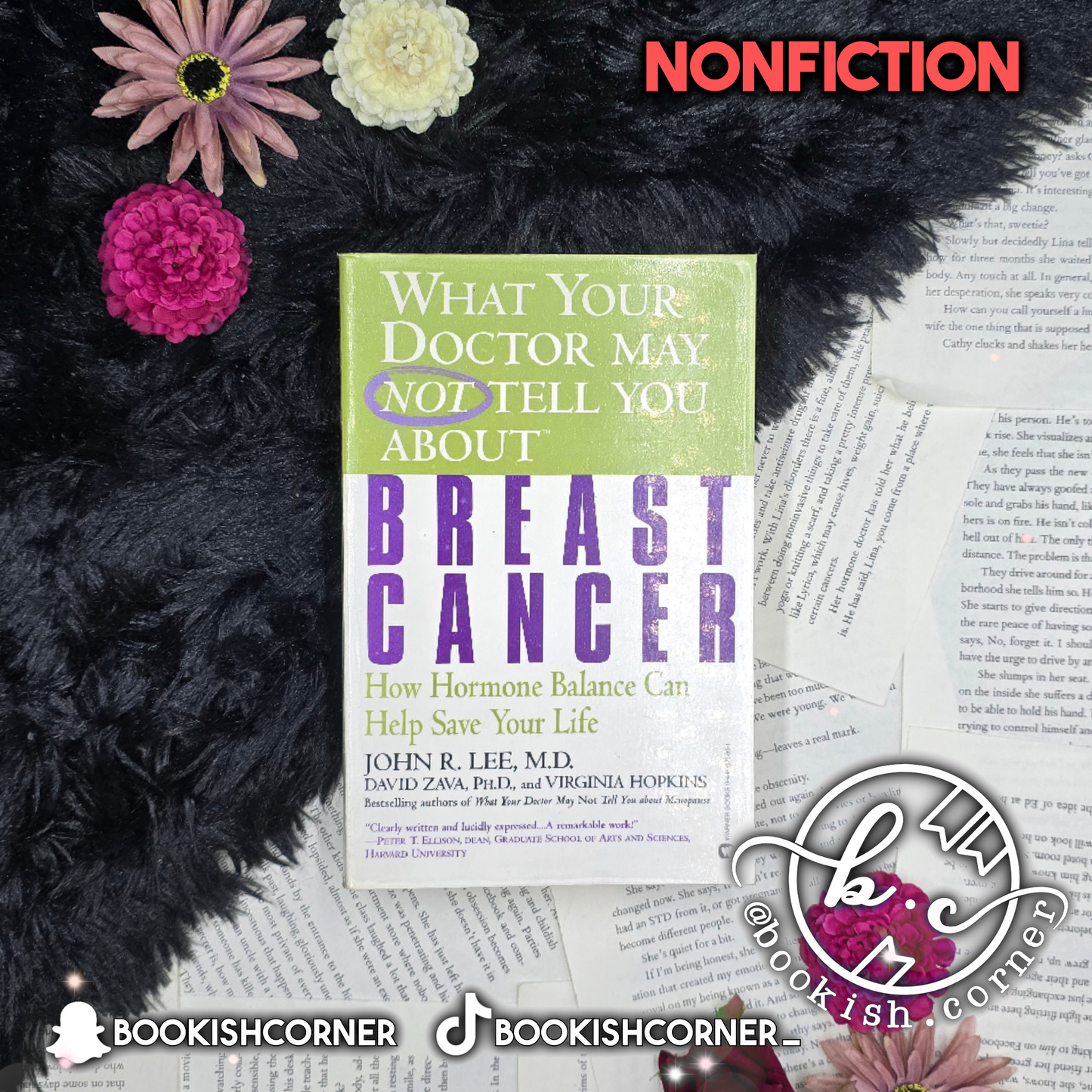 What Your Doctor May Not Tell You about Breast Cancer By Virginia Hopkins, David Zava