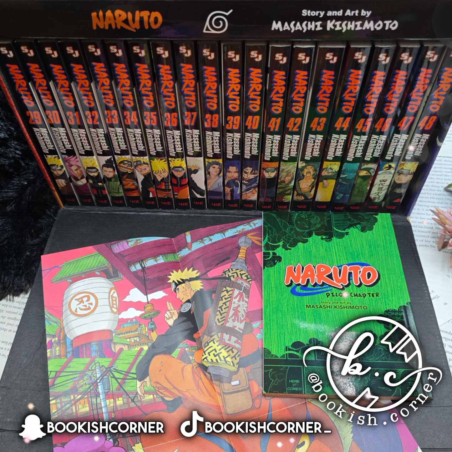 Naruto Set (vol 29-48) By Masashi Kishimoto