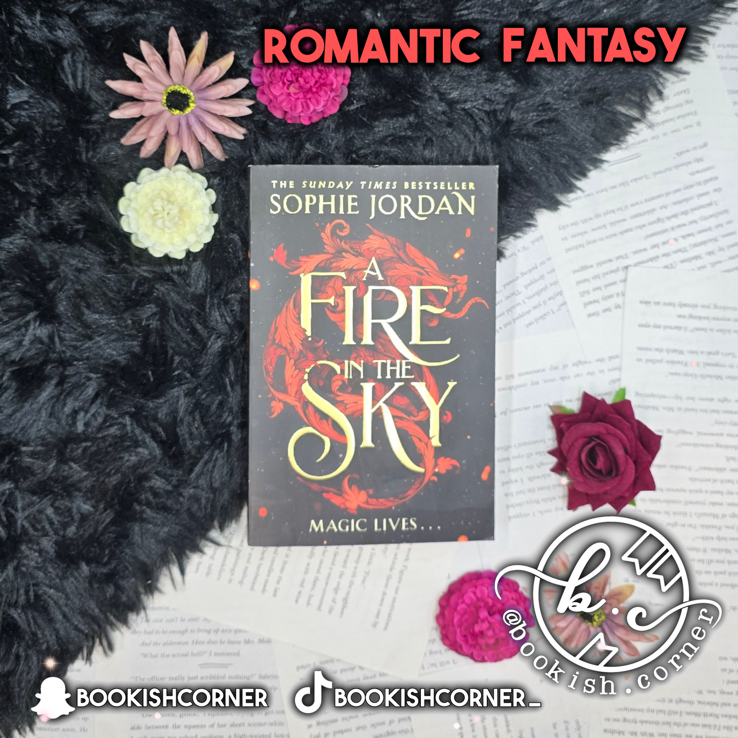 A Fire in the Sky By Sophie Jordan