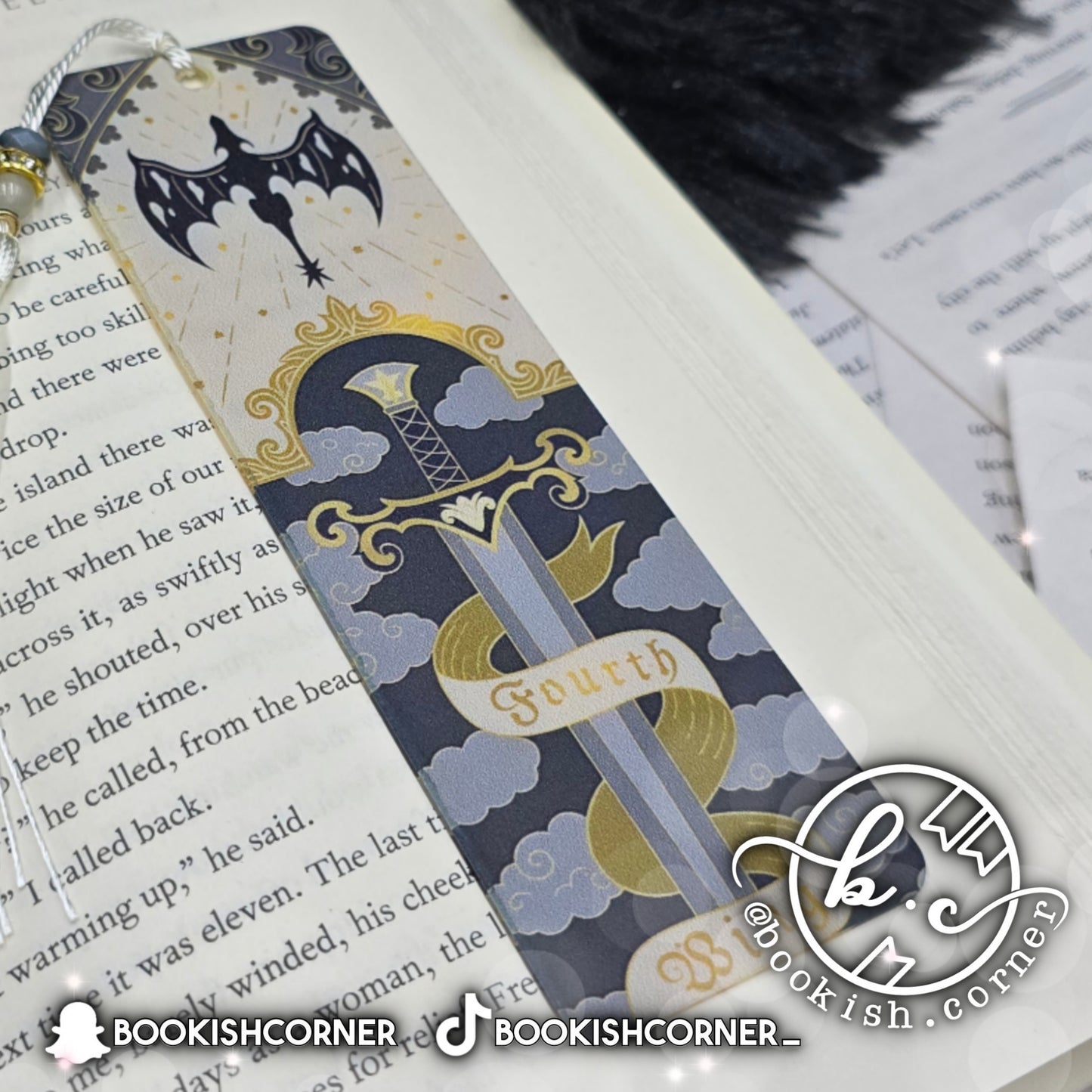 Fourth Wing Bookmark