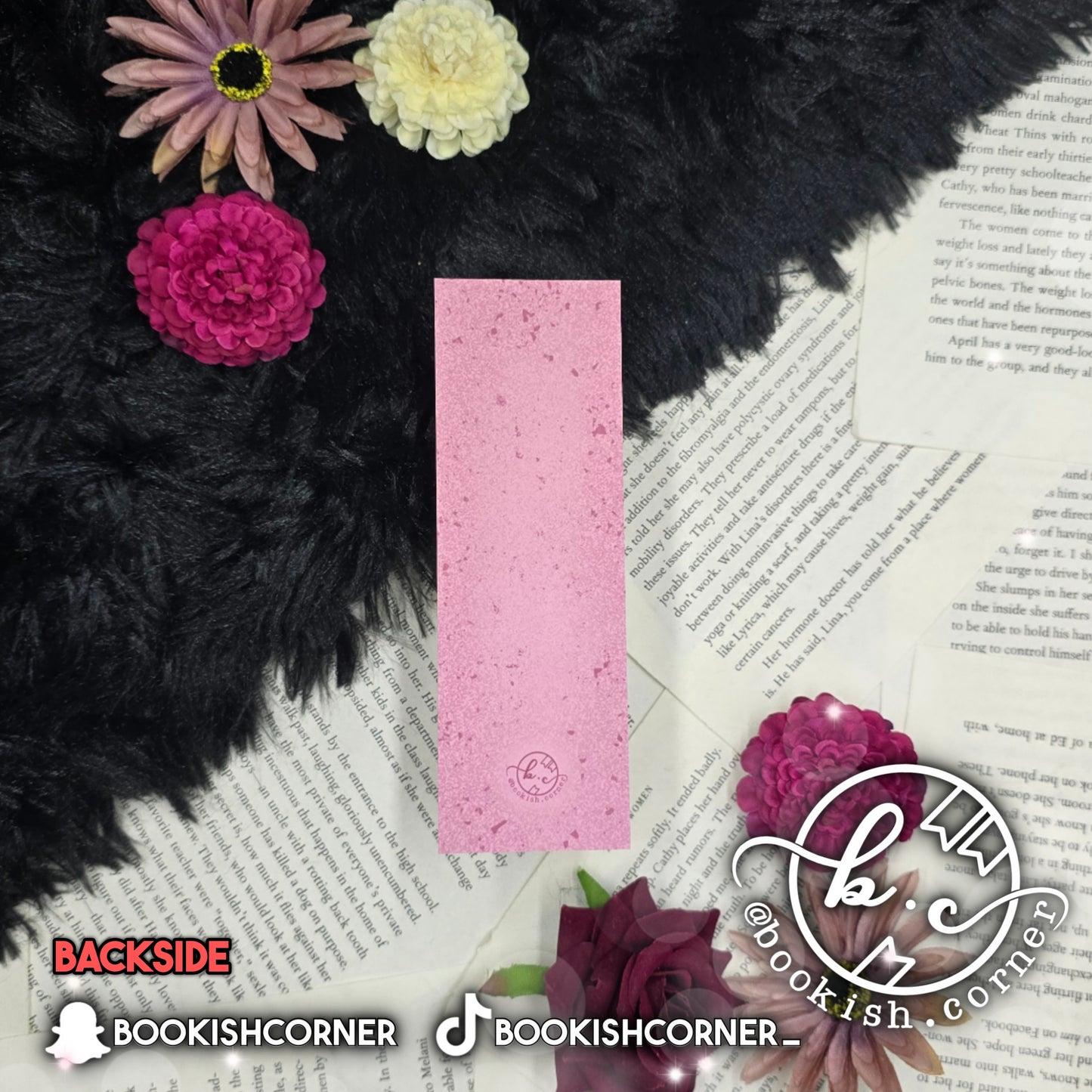 The Booklovers Book Club Bookmark