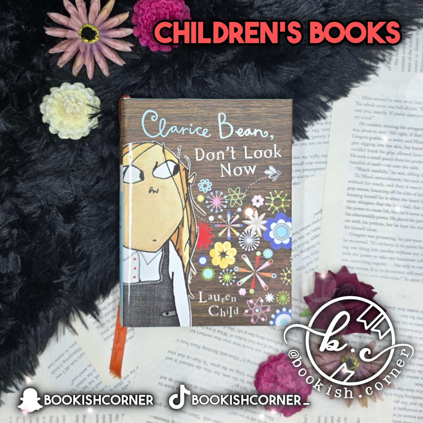 Clarice Bean Don't Look Now By Lauren Child