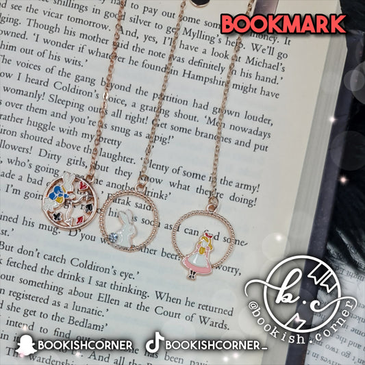 Alice In Wonderland Chain Bookmarks