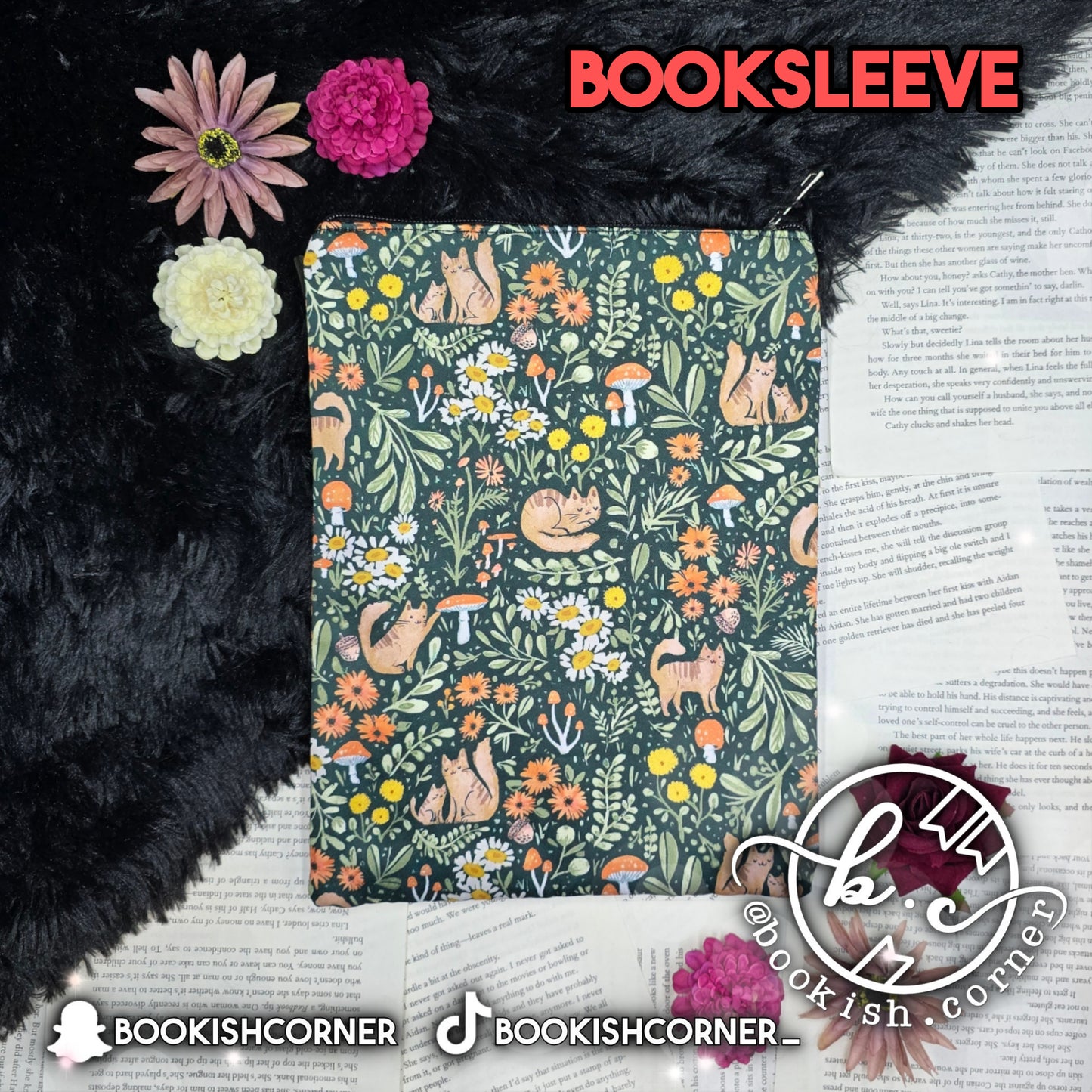 Whimsical Forest Booksleeve