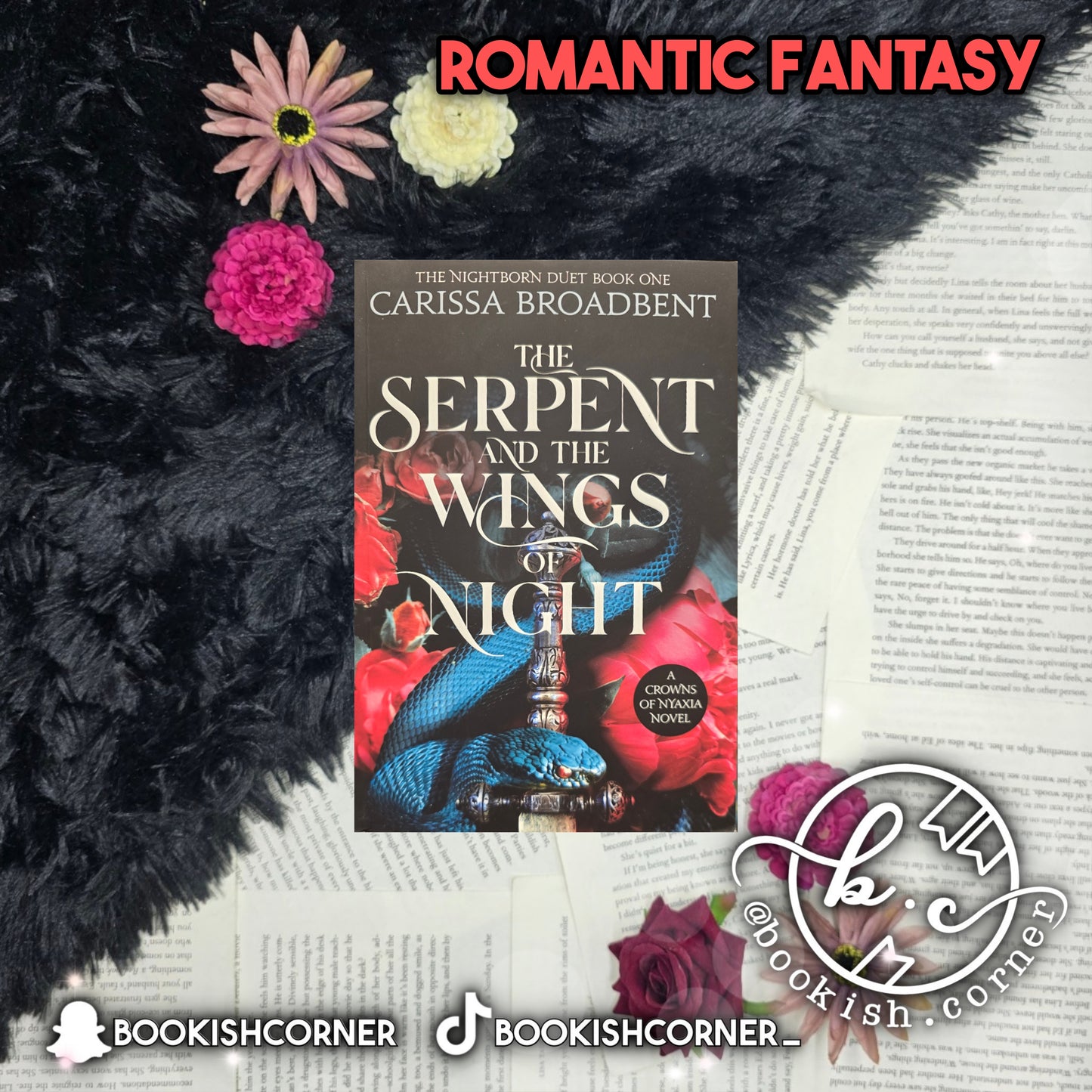 The Serpent And The Wings Of Night By Carissa Broadbent