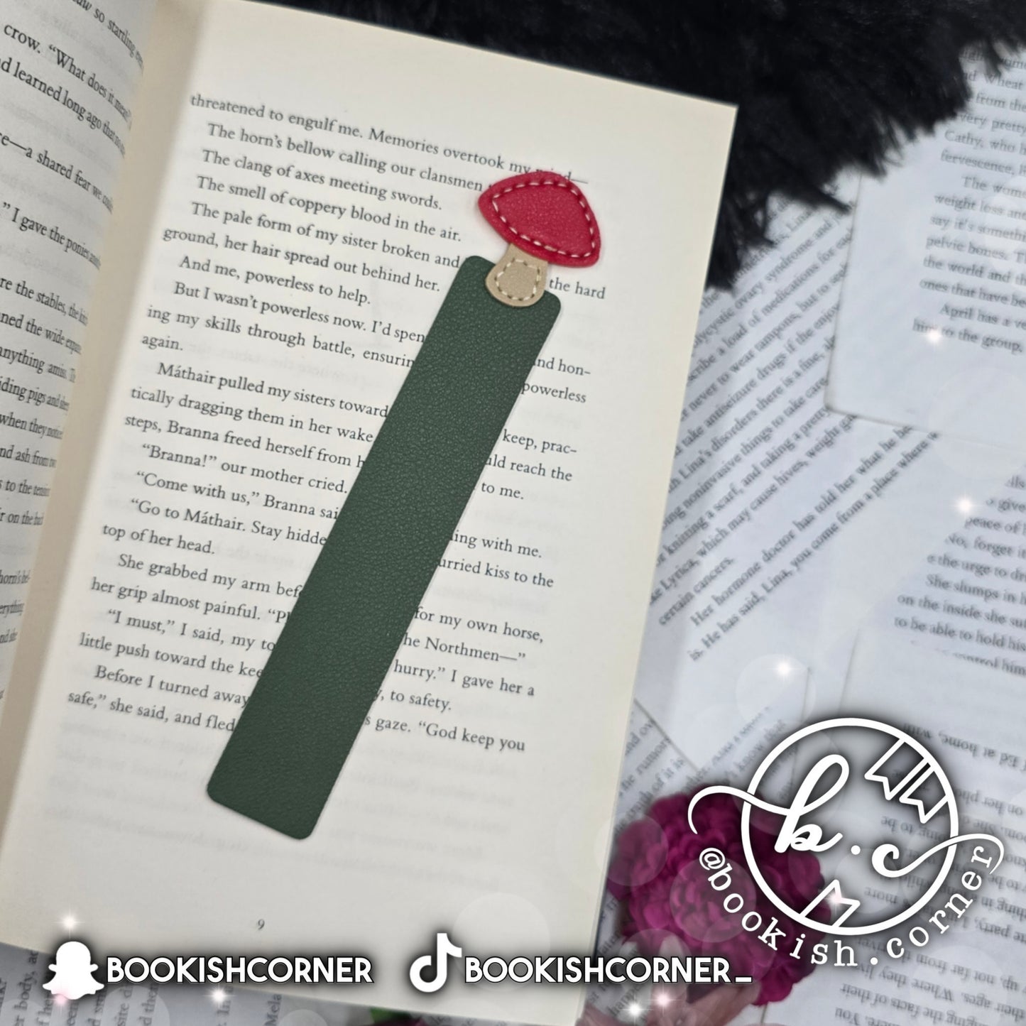 Mushroom Bookmark