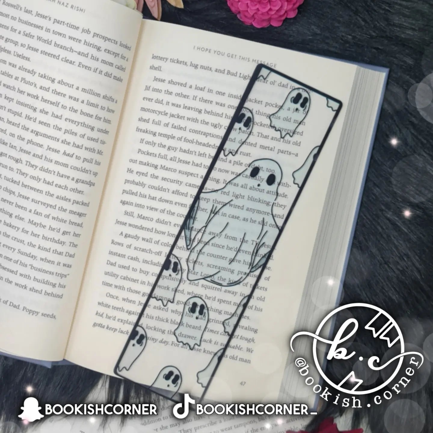 Ghosts Bookmark