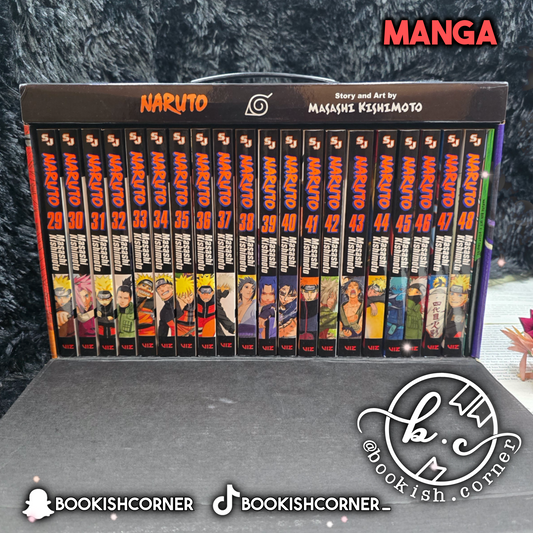 Naruto Set (vol 29-48) By Masashi Kishimoto