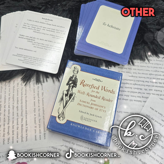 Rarefied Words for the
Well-Rounded Reader By Jack Lynch