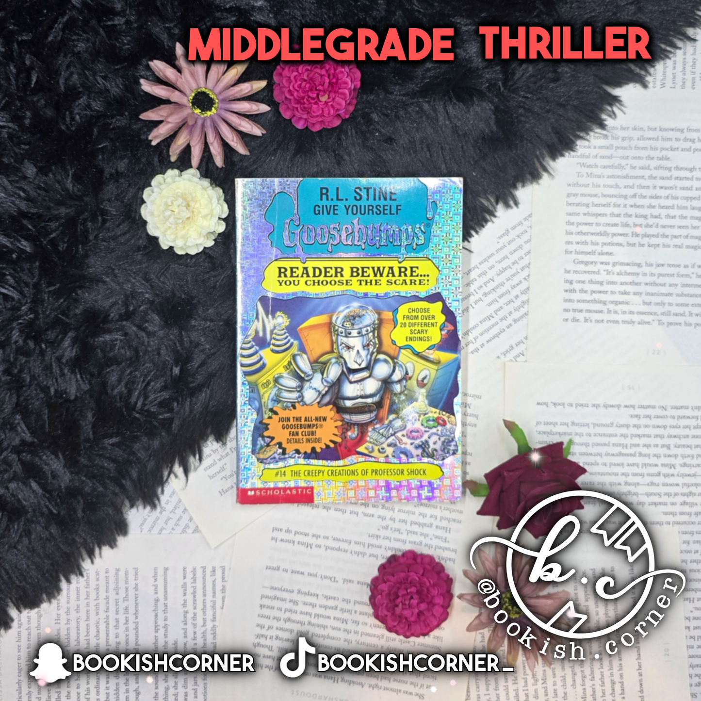 The Creepy Creations of Professor Shock By R L Stine