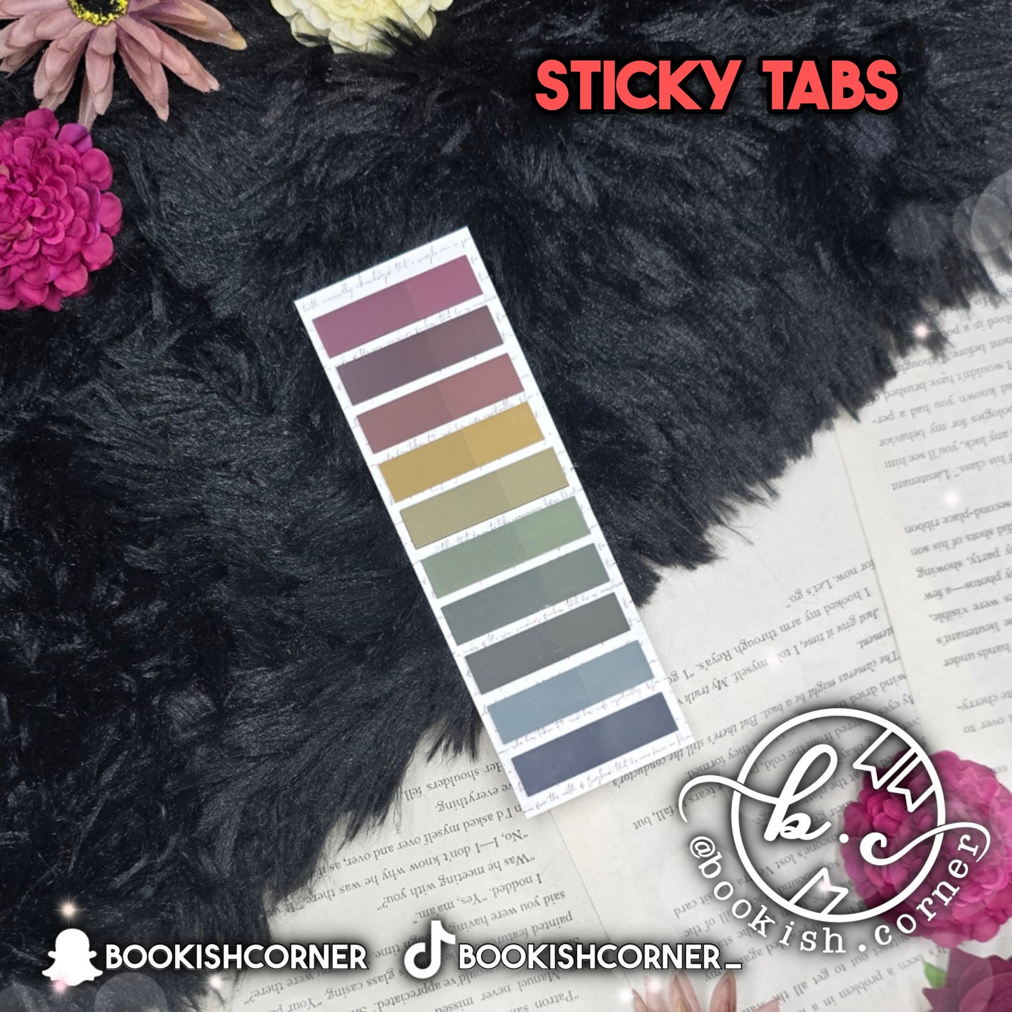 Sticky Tabs - Dark & Moody