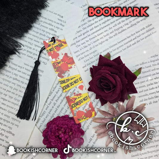 Crime Scene Bookmark