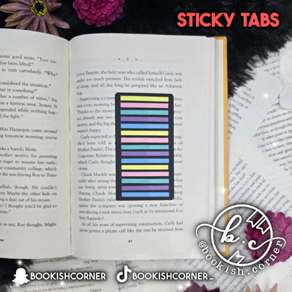 Thin Pastel Sticky Tabs