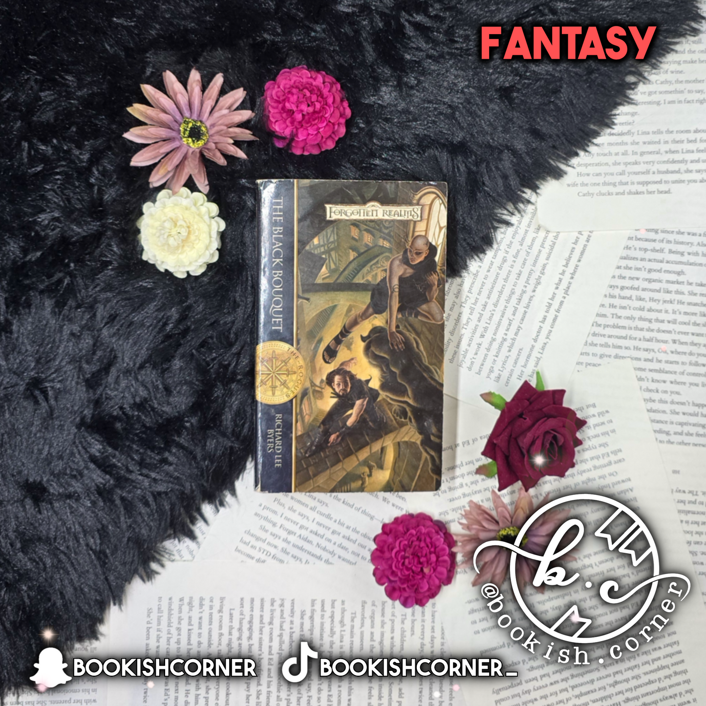 The Black Bouquet By Richard Lee Byers