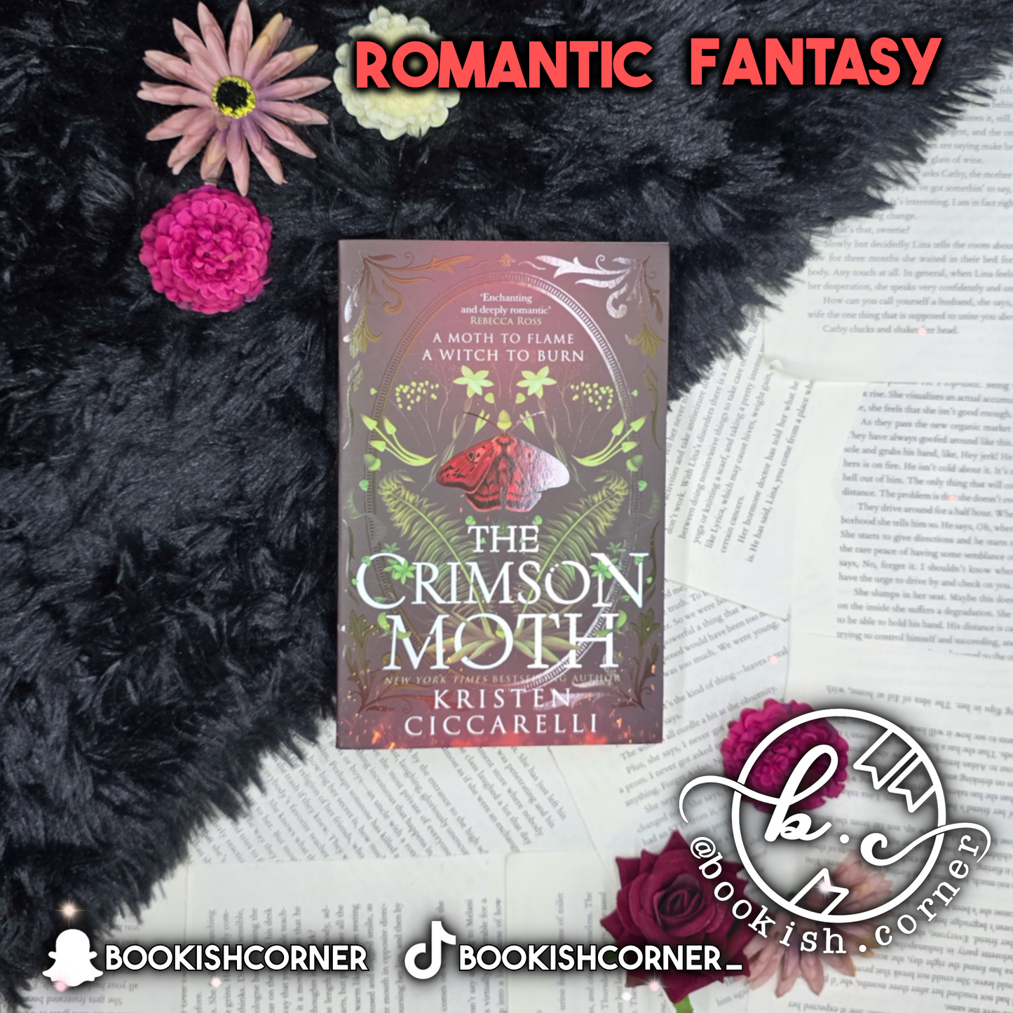 The Crimson Moth By Kristen Ciccarelli