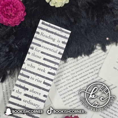 Reading Is Essential Bookmark