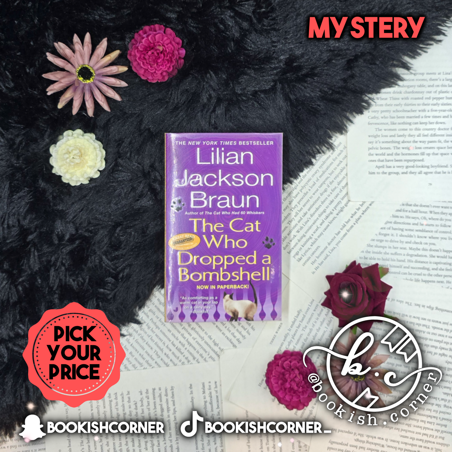 The Cat Who Dropped A Bombshell By Lilian Jackson Braun