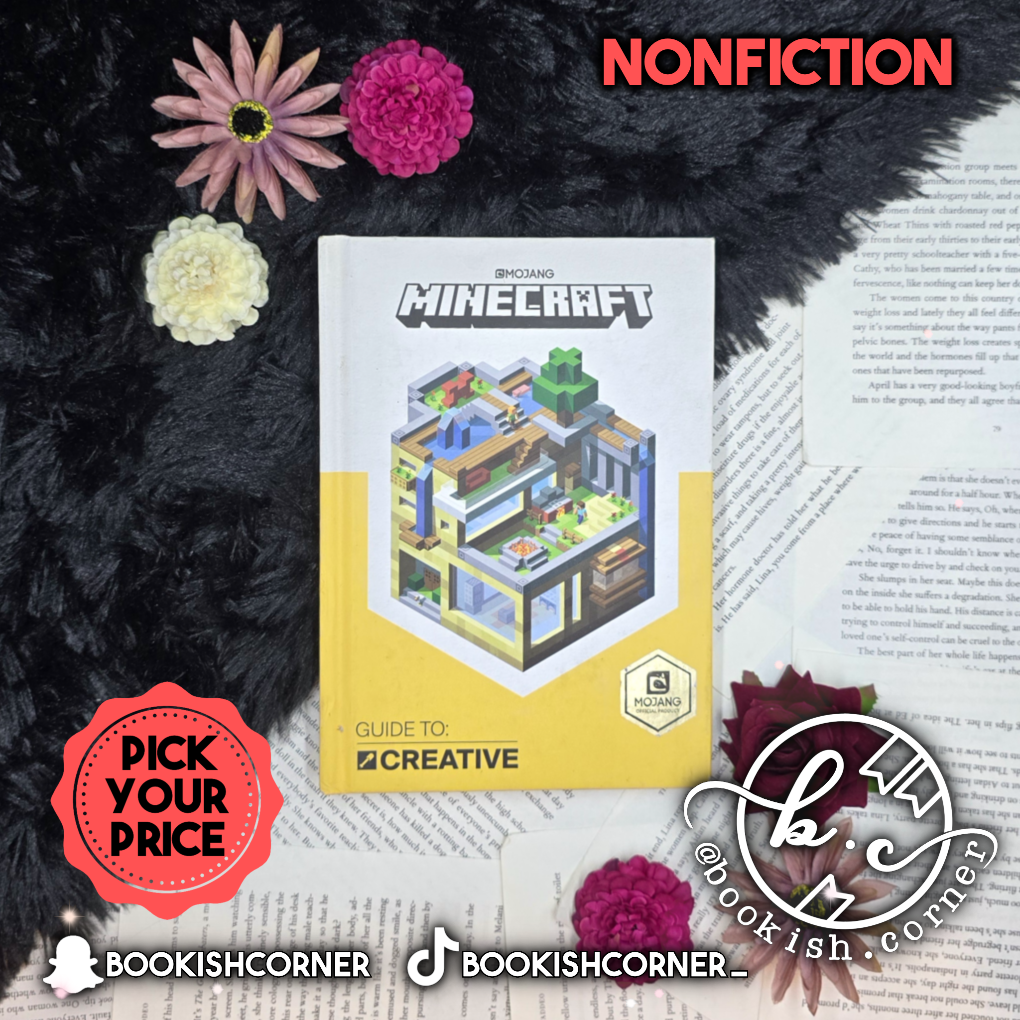 Minecraft Guide to Creative: An Official Minecraft Book – Bookish Corner