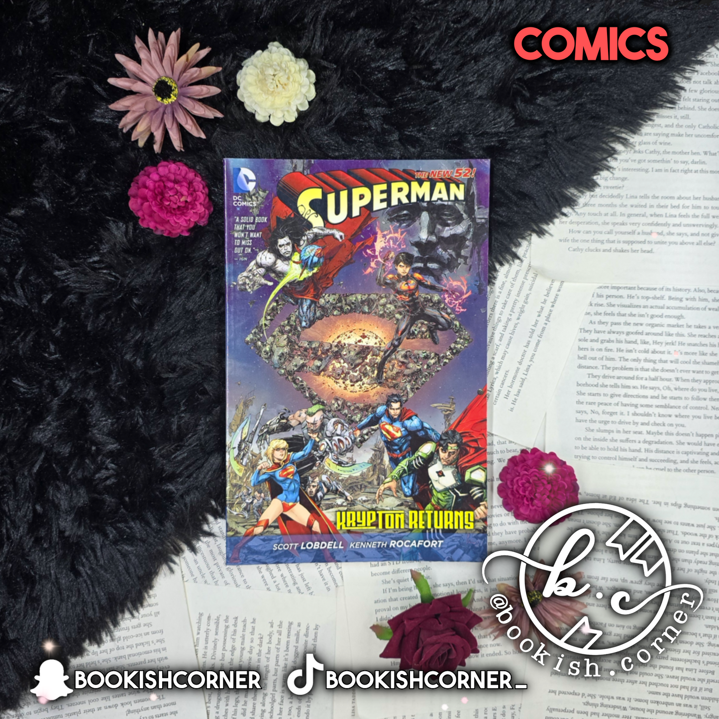The New 52 Superman : Krypton Returns