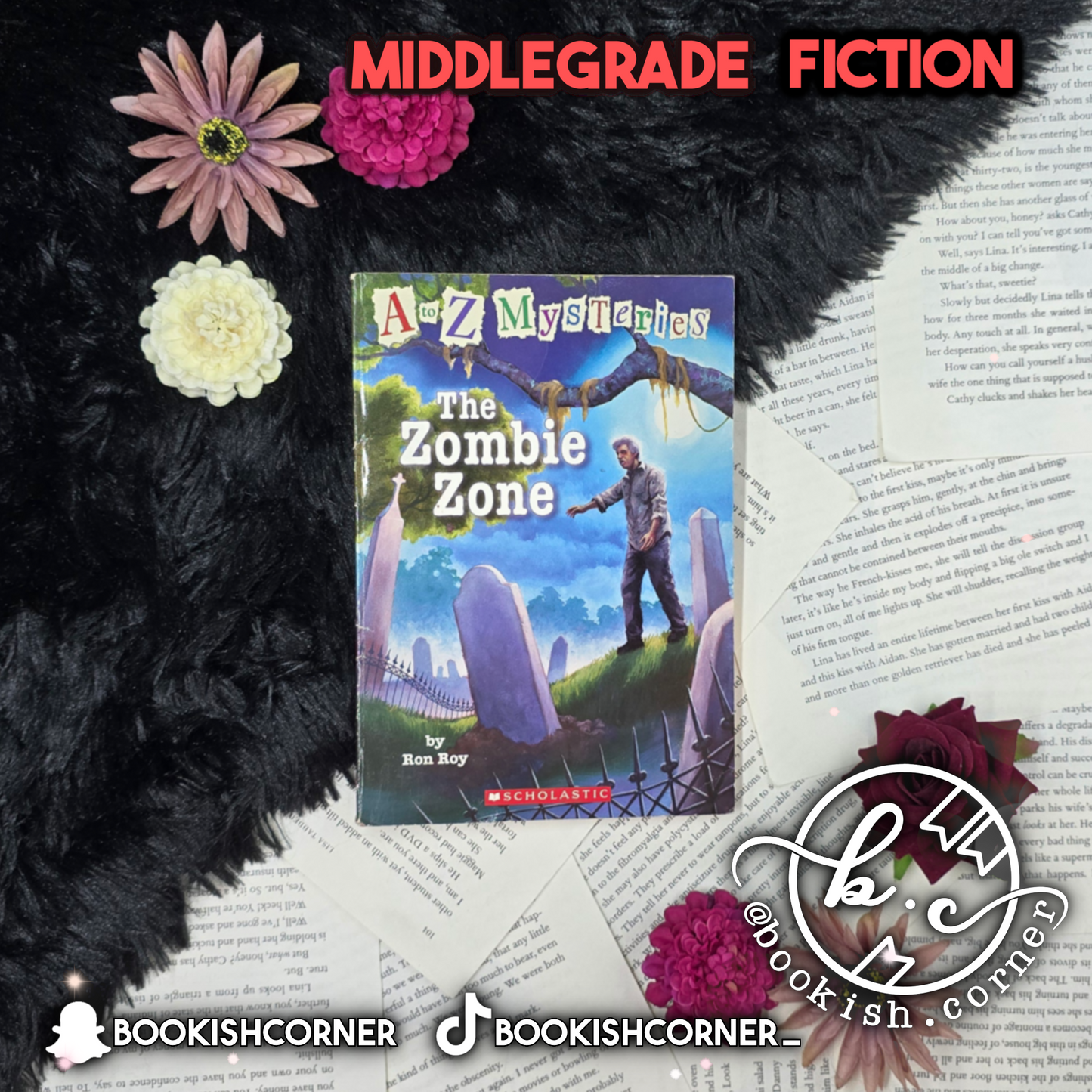 The Zombie Zone (A To Z Mysteries) By Ron Roy