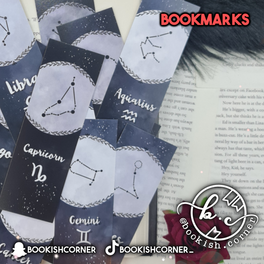 Zodiac Signs Bookmarks