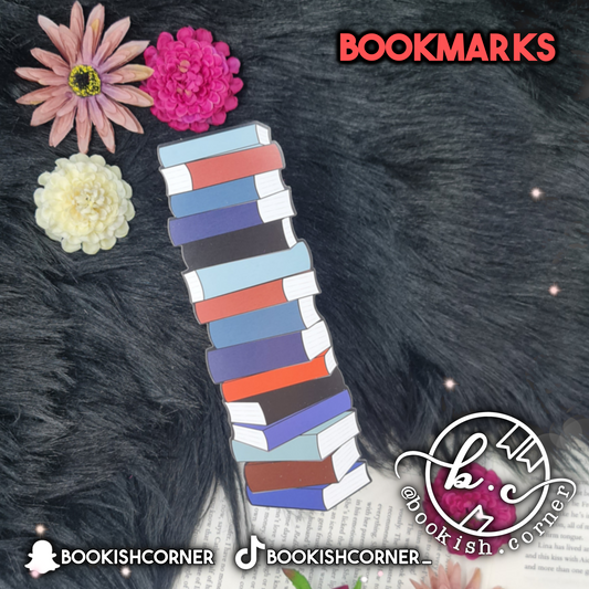 Book Stack Bookmark (F)