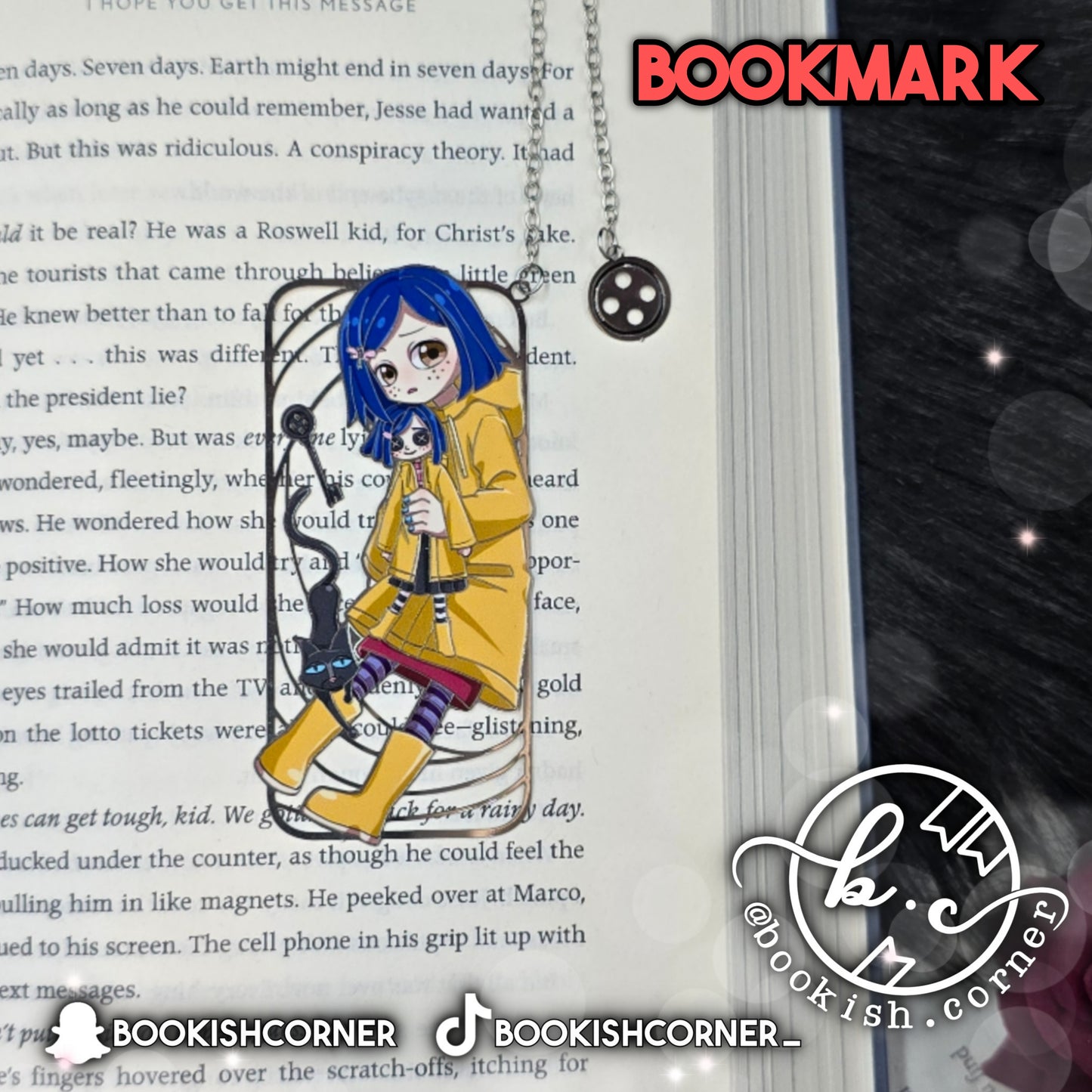 Coraline Bookmark