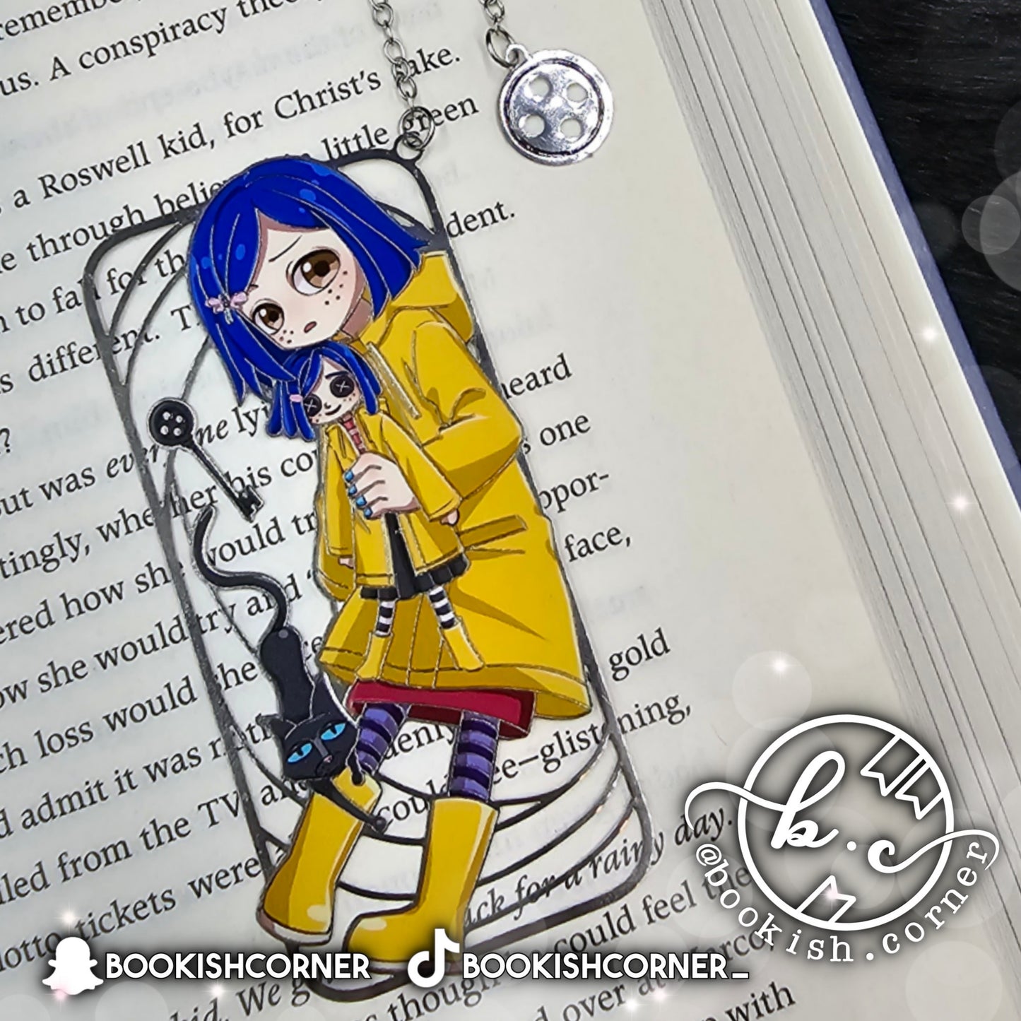 Coraline Bookmark