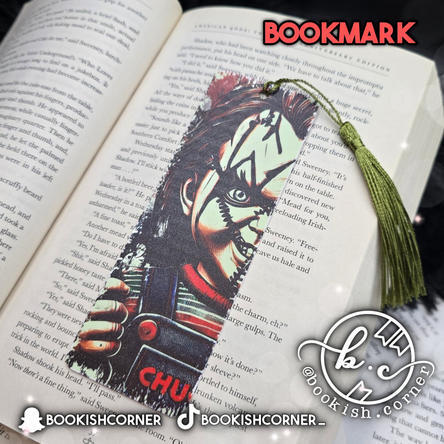 Scary Bookmark: Chucky