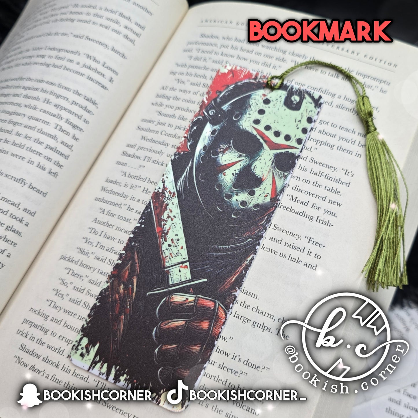 Scary Bookmark: Jason