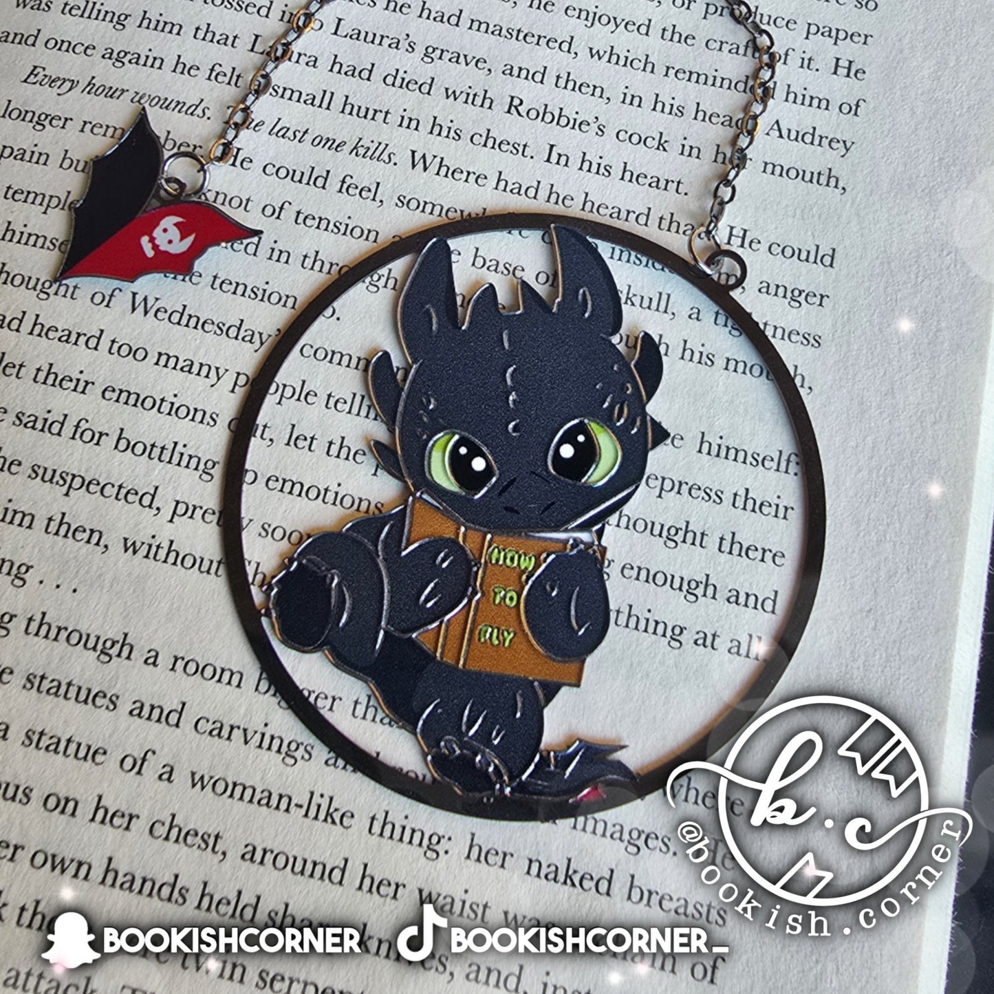 Toothless Bookmark