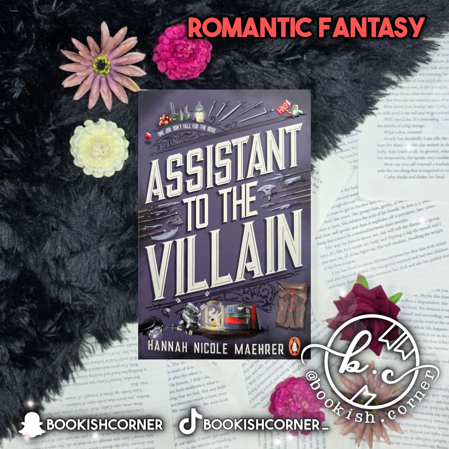 Assistant To The Villain By Hannah Nicole Maehrer